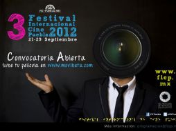 Este año se llevará a cabo la tercera edición del Festival Internacional de Cine en Puebla. ESPECIAL  /