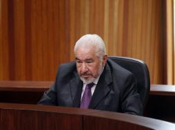 Alejandro Luna Ramos, presidente del Tribunal Electoral, responsable de dar certeza a la elección del presidente de México. ARCHIVO  /