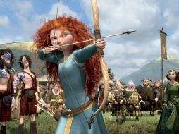 La película de Pixar centrada en la princesa 'Merida', alcanzó el mejor debut cinematográfico de un filme animado. AP  /