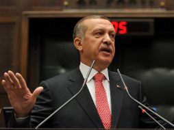 El primer ministro turco, Recep Tayyip Erdogan, dijo que no son poco comunes las violaciones a la soberanía fronteriza. EFE  /