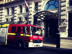 Según reportes fueron cerca de 300 personas las que fueron evacuadas. Rihanna subió una foto a su cuenta de Twitter. @Rihanna  /