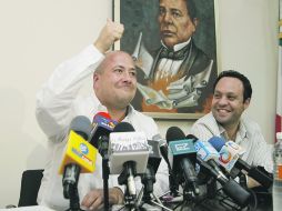 Enrique Alfaro tuvo ayer un último encuentro con medios de comunicación, previo a la jornada electoral del próximo domingo. ESPECIAL  /