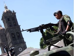Miembros del Ejército detuvieron a Martín Padua, quien ahora está arraigado en la Ciudad de México. ARCHIVO  /