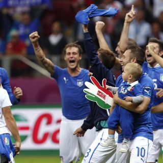 Italia llega a su tercer final de Eurocopa