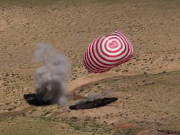 La nave aterrizó en Siziwang, en la región autónoma de Mongolia interior. AP - XINHUA  /