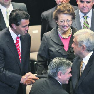 Candidatos se comprometen a respetar el resultado del domingo