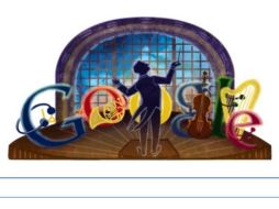 El maestro Moncayo, dirige una sinfonía de color e inmortalidad en el doodle de hoy. ESPECIAL  /