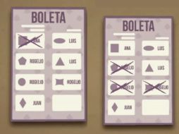 En un video se explica cómo votar por candidatos de un solo partido o coaliciones. ESPECIAL  /