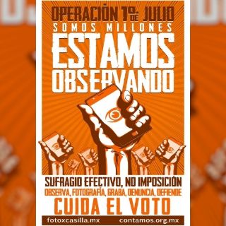 Ciudadanos se valen de las redes sociales para cuidar la elección