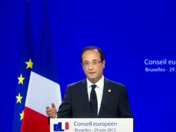 Hollande y su partido no tendrían inconveniente en aprobar los matrimonios gay, debido a la mayoría que tienen en el Parlamento. AFP  /