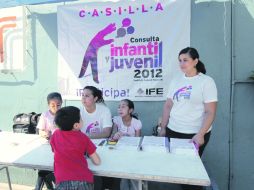 La consulta se celebró el 29 de abril. Poco más de 211 mil de los menores de edad participantes eran de Jalisco.  /