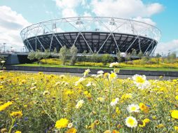 MAGNIFICENTE. El Estadio Olímpico de Londres está listo para recibir a las grandes figuras del deporte mundial. AP  /