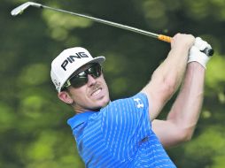 ACERTADO. Hunter Mahan embocó siete birdies en su recorrido. AP  /