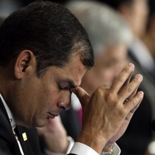 Rafael Correa, inconforme con sanción de Unasur a Paraguay