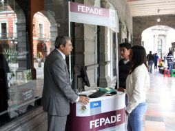 La Fiscalía Especializada para la Atención de Delitos Electorales (FEPADE), instaló módulos de atención en todos los estados. NTX  /