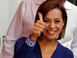 Josefina Vázquez Mota dará un mensaje a las 22:30 desde la sede nacional del PAN. AP  /