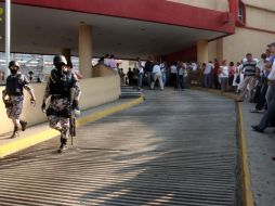 El hecho ameritó la intervención de elementos del Ejército Mexicano. NTX  /