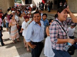 Las boletas destinadas a las casillas especiales en Villahermosa se agotaron, lo que ocasionó la inconformidad entre ciudadanos. NTX  /