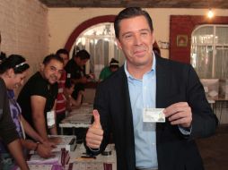 Miguel Márquez Márquez, candidato del PAN-Nueva Alianza a la gubernatura de Guanajuato. NTX  /