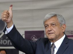 El equipo de campaña de López Obrador confirmó que el tabasqueño dará un mensaje ante los medios. EFE  /