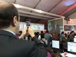 En la elección presidencial el índice de participación se sitúa en torno al 63.1 %, superior al 60 por ciento. NOTIMEX  /