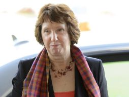 La más alta funcionaria del bloque europeo, Catherine Ashton, felcitó a México por llevar las elecciones en calma. AFP  /