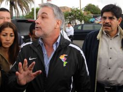 Esta mañana el gobernador supervisó los avances del nodo vial que se construye en avenida Juan Pablo II y Circunvalación.  /