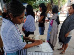 Se trató de una elección tranquila, en paz y con una buena participación, contrario a pronósticos por la inseguridad pública. NTX  /