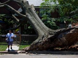 Varias tormentas en estados del este y centro de EU dejaron apagones y ocasionaron la muerte de una veintena de personas. AP  /