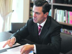 El virtual presidente de México, Enrique Peña Nieto, enlistó las cuatro reformas que impulsará. REUTERS  /