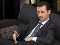 El presidente de Siria, Bashar al Assad, durante una entrevista. EFE  /