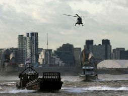 La Policía británica, los Servicios de Emergencia y militares del país colaborarán en conjunto. AFP  /