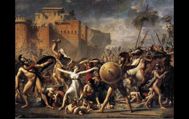 Jacques Louis David, será uno de los pintores más representativos de la exposición. ESPECIAL  /