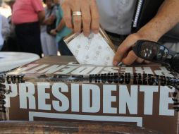 Un tercio de la elección presidencial irá al recuento de voto por voto. ARCHIVO  /