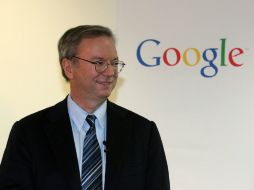 El presidente ejecutivo de Google, Eric Schmidt. ARCHIVO  /