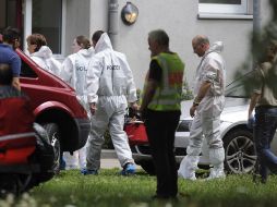 Un comando especial de la policía alemana entrenado para esos casos irrumpió en el departamento, pero todos ya estaban muertos. AP  /