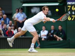 ANdy Murray es el único británico con viva en la rama varonil. AFP  /