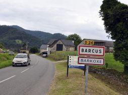 El presunto etarra fue detenido hoy en la carretera de la provincia de Soule (suroeste de Francia) que aparece en la imagen. EFE  /