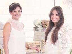Las anfitrionas. Josefina Barragán y Sofía Álvarez.  /