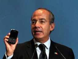 Calderón habló con los virtuales ganadores de las gubernaturas de Chiapas, Guanajuato, Jalisco, Morelos, Tabasco y Yucatán. ARCHIVO  /