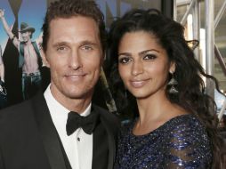Matthew McConaughey y Camila Alves, su esposa asisten al estreno de ''Magic Mike''. AP  /