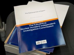 Detalle de un informe del accidente en la central nuclear de Fukushima, resultado de seis meses de investigaciones. EFE  /