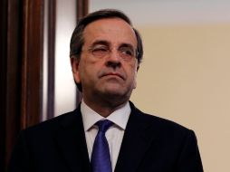Altos funcionarios del trío de prestamistas internacionales de Grecia se reunieron con el primer ministro Antonis Samaras. AP  /