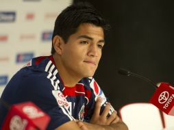 Sánchez afirma que Chivas tratará de dar un mejor partido el sábado ante Pumas. ARCHIVO  /