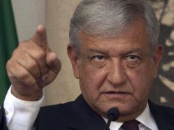Andrés Manuel López Obrador pide que se ''limpien'' las elecciones. AP  /