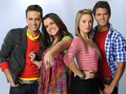 Elenco de la serie juvenil 'Grachi', uno de los nominados por el público. ESPECIAL  /