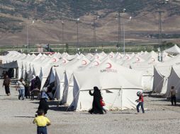 La guerra civil en Siria ha obligado a muchas personas a refugiarse en Turquía. EFE  /