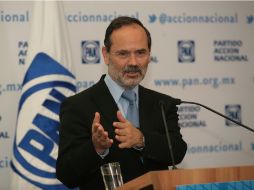 Gustavo Madero consideró que la derrota sufrida por su partido en la elección es una responsabilidad compartida. NOTIMEX  /