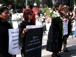 Miles de personas marchan sobre avenida Paseo de la Reforma con dirección al Zócalo. EL UNIVERSAL  /