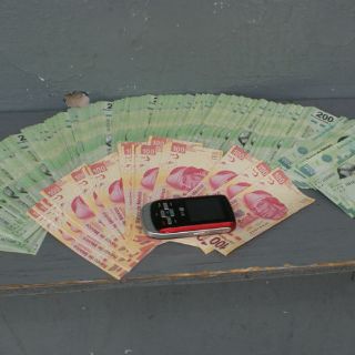 Detienen a sujeto en La Federacha con 674 billetes falsos